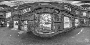 Bancroft's Castle Infrared Two small scaled